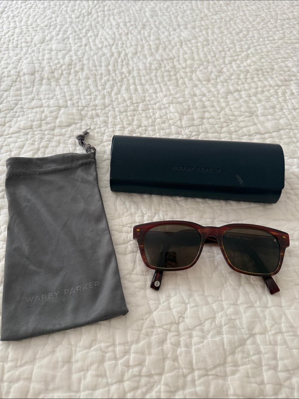 Warby Parker Tortoise Square Sunglasses